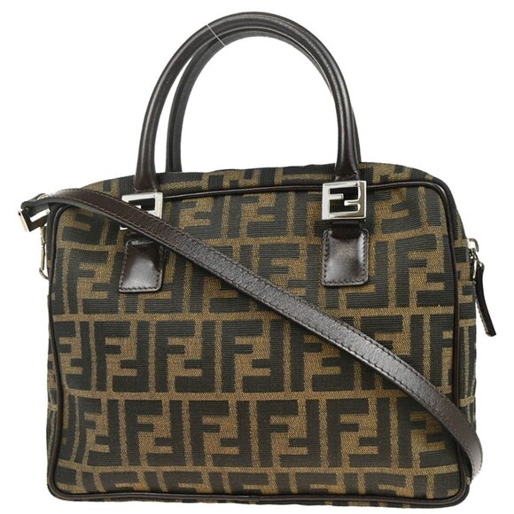 Fendi Brown Zucca 2way Handbag 83155900992 XX04479 - Picture 2 of 10